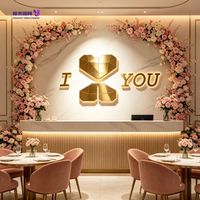Lettres 3D en acier inoxydable personnalisées rétroéclairées par LED, halo inversé illuminé, logo mural pour entreprise, bureau, signalétique, étanche IP65, usage commercial