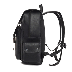 Custom Large Capacity Pu Waterproof Leather Men's and Women's Business Laptop <b>Bag</b> Leisure Schoolbag Travel Laptop Backpack - Product Image 3