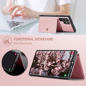 3 in 1เคสโทรศัพท์แม่เหล็กแบบกระเป๋าสตางค์ที่ถอดออกได้สำหรับ <span class=keywords><strong>Samsung</strong></span> <span class=keywords><strong>Galaxy</strong></span> S25 24 <span class=keywords><strong>23</strong></span>พร้อมขาตั้ง - Product Image 2