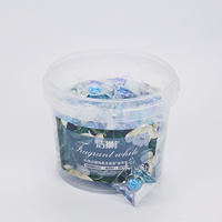 Capsules de lessive jetables 5-en-1 personnalisées avec perles de parfum pour vêtements, parfum longue durée, capsules de gel OEM ODM
