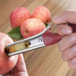 Herramientas de Cocina al por Mayor, Cuchilla Afilada con Filo Dentado para Quitar el Núcleo, Descorazonador de Frutas de Acero Inoxidable - Product Image 3
