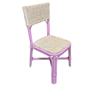Chaise pour enfants en rotin faite à la main, écologique, pour fête d'anniversaire d'enfants, mobilier léger en osier naturel pour enfants - Product Image 4