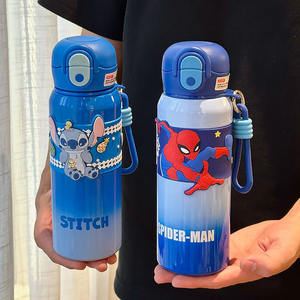 ขวดน้ำเก็บความร้อนอุลตร้าแมน 500 มล. สแตนเลสสำหรับเด็กใช้กลางแจ้ง - Product Image 3