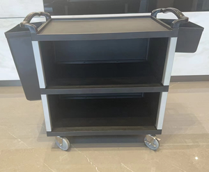 Carro <span class=keywords><strong>de</strong></span> plástico, carro <span class=keywords><strong>de</strong></span> <span class=keywords><strong>limpieza</strong></span>, carro para recoger platos, carro para servir comida para Hotel Bar Restaurante - Product Image 1