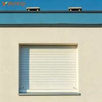 Fenêtres à persiennes modernes personnalisées JY, prix des vitres, cadre en aluminium, fenêtres à persiennes en verre réglables, fenêtre à volets en aluminium