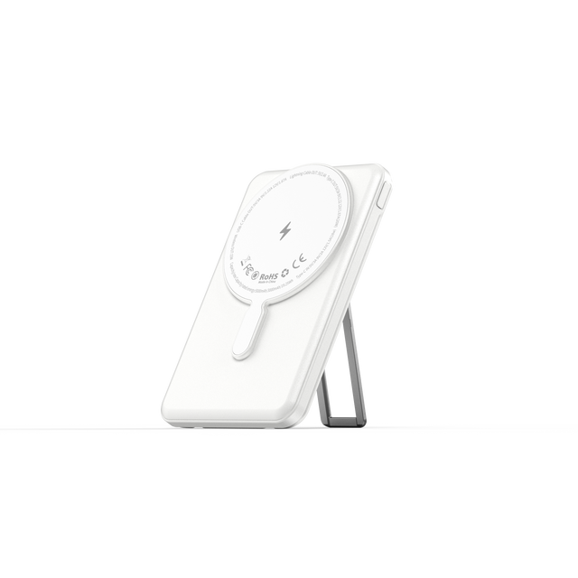 Multi-Function Magnetic Safe Power Bank Fast Charging Wireless Charging Mag Battery Pack 5000mAh With Phone Holder