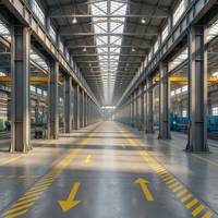 Bâtiment industriel en structure acier Super Span pour usine
