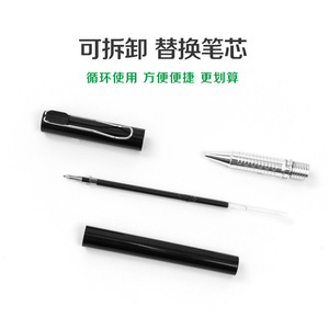 Customizable Logo Plastic Ballpoint <b>Pen</b> Yellow Color For Promotional Use With Silk Screen Printing - Product Image 5