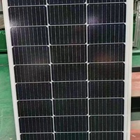 Panneau solaire monocristallin demi-cellule de type N à haute efficacité pour éclairage public 150W-200W