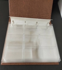Haute qualité valeur de <span class=keywords><strong>collection</strong></span> album pièce dalle album pour 36 classés pièces dalles pièces certifiées reliure d'album - Product Image 2