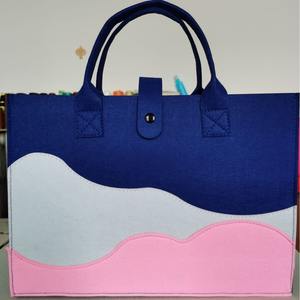 Hot I-0274 Customization <b>Cheap</b> <b>Handbags</b> Casual Felt Women Shopping <b>Handbags</b> - Product Image 6