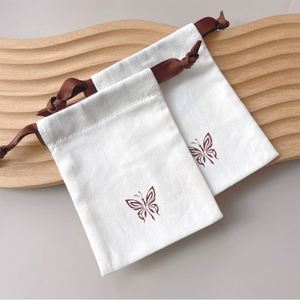 Custom Logo Personalized Color Printed GOTS Certified Organic Cotton Eco <b>Canvas</b> Double Drawstring Bag <b>Backpack</b> Craft Stickers - Product Image 3