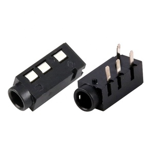 PJ-320A <span class=keywords><strong>3.5mm</strong></span> 4 पिन डीसी जैक कनेक्टर - Product Image 1