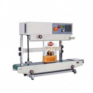 เครื่องซีลปากถุงแบบตั้งตรง เครื่องซีลถุงแบบต่อเนื่องสำหรับอาหาร เครื่องซีลซิปถุงพลาสติกแบบตั้งตรง เครื่องซีลแนวตั้ง - Product Image 2