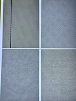 Papier à filigrane blanc utilisé par les entreprises, sécurité renforcée grâce à des fibres spéciales, fil de sécurité holographique