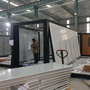 Maisons préfabriquées modulaires pliables de 20 et 40 pieds, conteneurs habitables extensibles, mini-bureaux pliables, maisons pliantes à vendre - Product Image 2