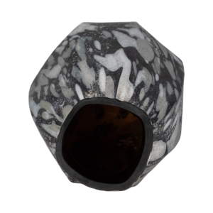 Vaso decorativo moderno in vetro con texture, accessorio per la decorazione della tavola del soggiorno - Product Image 5