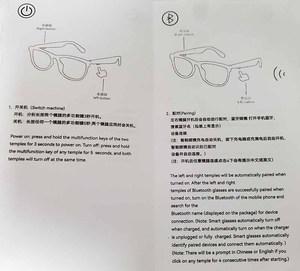 Outdoor Smart Sports Cycling Glasses Remote Take <b>Camera</b> Voice Assistance Bicycle Driving Running Windproof <b>PC</b> Sport Sunglasses - Product Image 4