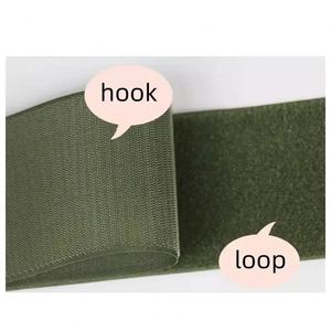 Bande auto-agrippante en nylon et polyester, auto-adhésive, résistante à la chaleur, pour chaussures, sacs et vêtements - Product Image 3