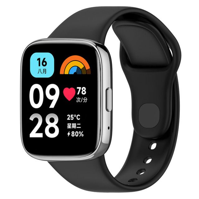 Smartwatch Silicon Quick Release Watchband Silicone Sport Smart Watch Band for Xiaomi Redmi Watch 3 Active