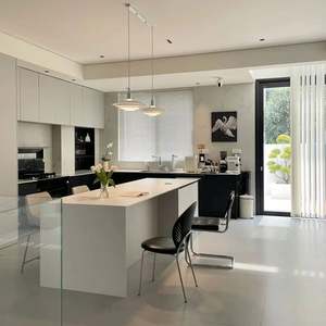 Juego de Muebles de Cocina Modernos a Precio de Fábrica, Gabinete de Cocina Modular Personalizable Hecho en China, Fregadero, Grifo, Bisagras, Accesorios de Madera - Product Image 4