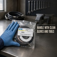   Kit de réparation de joint d'étanchéité pour vérin de tension SD22, comprenant joint d'étanchéité, bague de guidage et bague de retenue, pour tendeur de chenille de bulldozer Shantui