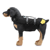 Gilet de sauvetage de luxe pour chien, été, écologique, réfléchissant, personnalisé, en éponge durable, avec boucle de sécurité, poignée de levage