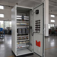 Gabinete de Acero para Panel de Control de Variador de Frecuencia Multimotor Personalizado OEM para Líneas de Mezcla y Lavado Químico