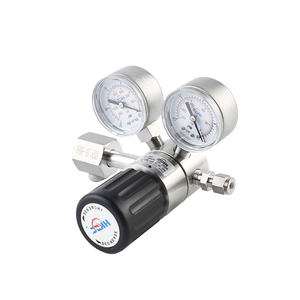 HCV01 a bassa pressione ad alta pressione Gas aria ossigeno elio regolatore con manometro e valvola di riduzione della pressione - Product Image 3