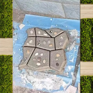 Produit ménager facile à bricoler soi-même Moules à paver en béton pour la décoration de jardin extérieur - Product Image 5