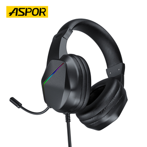 Audífonos <span class=keywords><strong>para</strong></span> Juegos RGB Dinámicos de 7 Modos, Diadema Ajustable, Diseño Ligero <span class=keywords><strong>para</strong></span> Laptop ASPOR A257 - Product Image 1