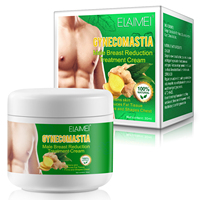 Crème amincissante pour le ventre et l'abdomen ELAIMEI sans effets secondaires, 2 minutes, traitement de la gynécomastie, crème de réduction de la poitrine masculine