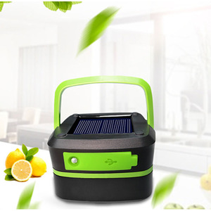 GARIDA recargable Led linterna luz Solar Camping lámpara Solar Camping linterna cargador móvil 3 modos plegable Solar Led - Product Image 3
