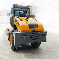 Rouleau vibratoire à un tambour BM6000S Sheepfoot Roller - 10 tonnes, avec moteur et pompe, pour projets de compactage d'asphalte et de sol