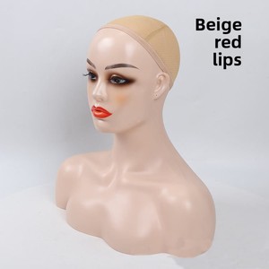 <span class=keywords><strong>Tête</strong></span> de mannequin double épaule en gros, multicolore, style européen, pour <span class=keywords><strong>maquillage</strong></span> et coiffure Kasikani Karen, idéale pour l'entraînement - Product Image 5