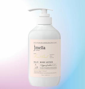 JMELLA en France Lait Corporel Citron Vert & Basilic 500ml Fabriqué en Corée Vente Chaude en Gros pour Hôtels Spas Articles de Voyage - Product Image 1