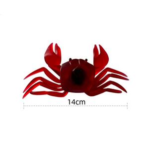 14cm 37g Artificial Soft Fishing Crab Shape Lure 3d Simulação Realista <span class=keywords><strong>Cranka</strong></span> Brown Crab Trolling Isca De Pesca - Product Image 2