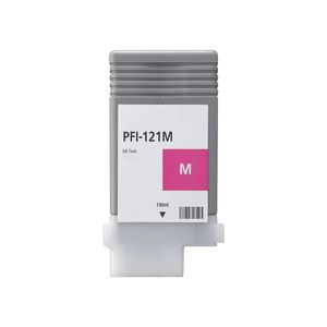 <span class=keywords><strong>Cartouche</strong></span> d'<span class=keywords><strong>encre</strong></span> compatible 130 ml avec <span class=keywords><strong>encre</strong></span> pigmentée PFI-121M pour imprimantes <span class=keywords><strong>Canon</strong></span> TM-250 TM-255 TM-350 TM-355 - Product Image 3