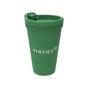 OEM ODM taza de silicone empilable massage alimentation sippy pliable mesure manche de paille café bébé tasse en silicone