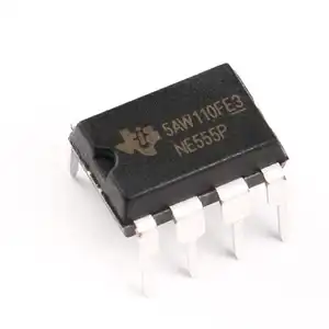 Komponen Elektronik IC Chip IC Sirkuit Terpadu Tersedia DIP8 NE555P