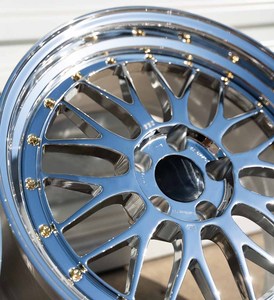 Jantes en alliage forgé chromées 18 19 20 pouces 5x120 5x112 5x114.3 pour <span class=keywords><strong>BBS</strong></span> LM BMW M2 M3 M4 F80 F82 Audi Porsche 911 <span class=keywords><strong>RS5</strong></span> Jantes de course - Product Image 3