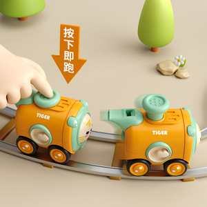 Auto Giocattolo in Plastica a Frizione Scala 1:5 per Bambini, Migliora la Capacità di Seguire il Percorso, Aiuta a Praticare il Sollevamento della Testa e il Tummy Time - Product Image 3