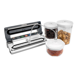 Ensemble de 3 contenants de stockage sous vide avec couvercles pour la conservation des aliments - Product Image 3