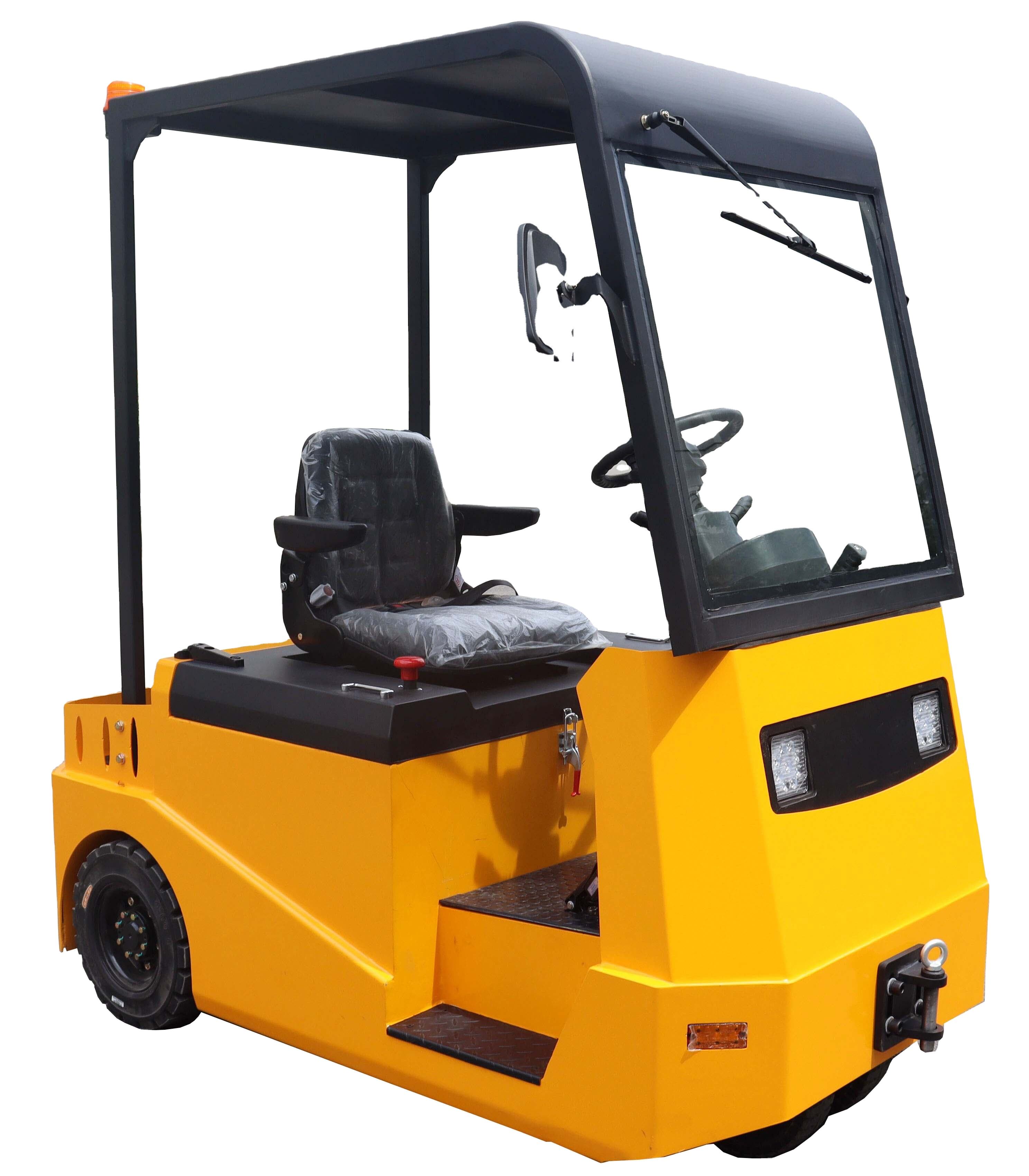 Electric Airport Luggage Tow Truck Ton Capacity