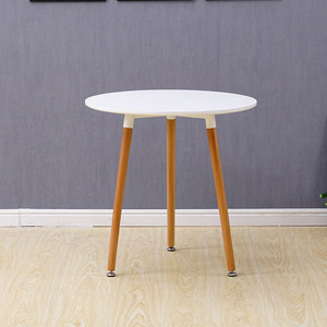 Table de salle à manger détachable style journal moderne nordique simple maison librairie hôtel restaurant café - Product Image 3