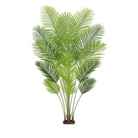 Grande plante artificielle de palmier Areca pour la décoration de la maison, de l'hôtel et du bureau