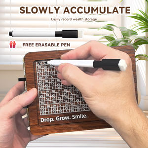 Hucha de madera nostálgica con diseño de Peso Filipino, de alto valor, como adorno de escritorio para el hogar y sala de estar, y caja de seguridad para proyectos de ahorro DIY - Product Image 2