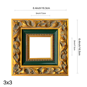 Vật Liệu Chính Hãng Vàng Màu Xanh Lá Cây Màu Sắc Màu Sắc Khung Ảnh Tùy Chỉnh Gỗ Nghệ Thuật Quà Tặng Hình Ảnh Khung Cho Ngày Tưởng Niệm - Product Image 4