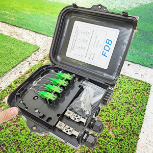 Boîtier de distribution de fibre optique <span class=keywords><strong>TCP</strong></span> FTTH 1x8, terminal FDB, intérieur/extérieur, câble de télécommunication - Product Image 3