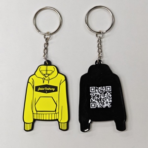 Porte-clés personnalisé en PVC souple 2D et silicone, porte-clés personnalisé en métal et plastique 3D, porte-clés personnalisé - Product Image 2